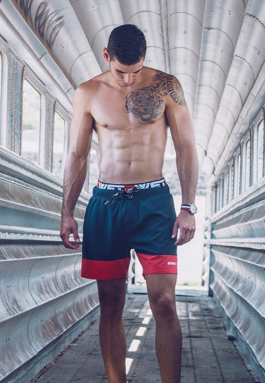 Infinity Beach Shorts: Eco-Friendly, Breathable, & Bold - Perfect for Any Adventure! 🌎🏊♂️ - BWET Swimwear