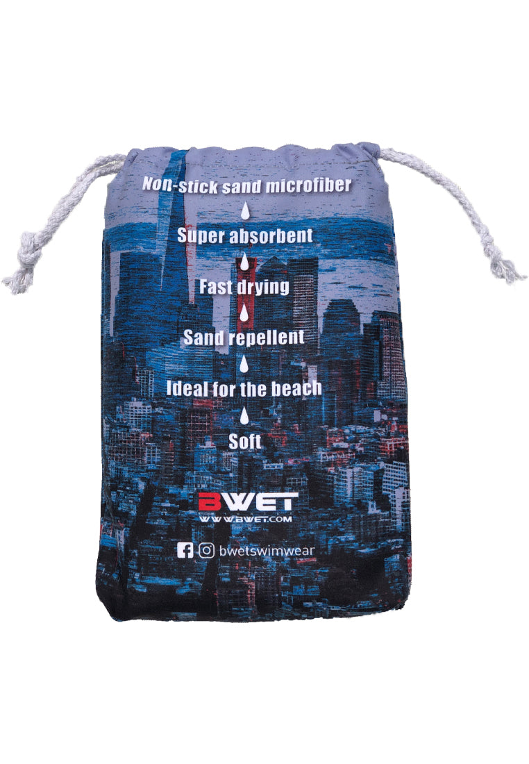Beach Towel HKG - Say Goodbye to Sand with the Non-Stick Microfibre Towel - Ultimate Beach Comfort
