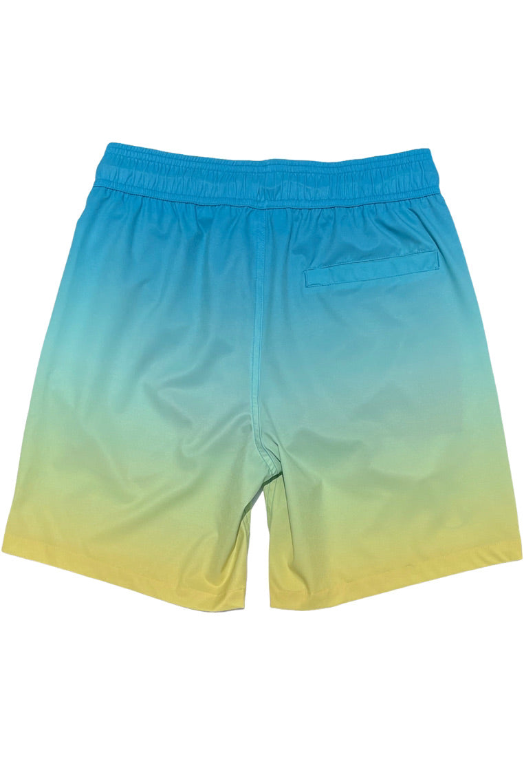 Get Wet and Wild at the Beach with BWET's Sexy and Sustainable Sunrise Beach Shorts! BWET Swimwear