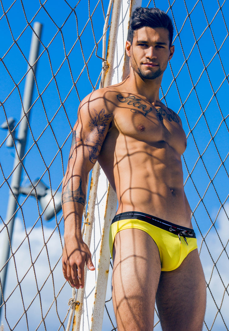 Nemo Beach Swimming Briefs - Unleash Your Boldness with Double Waistband - Perfect for Swimming and Sunbathing BWET SWIMWEAR
