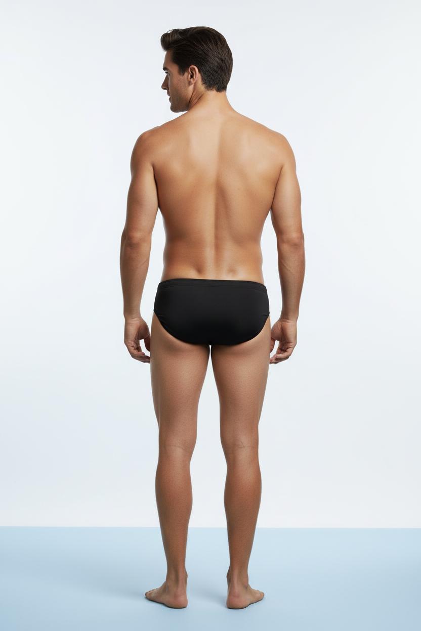 Black Briefs - Back View