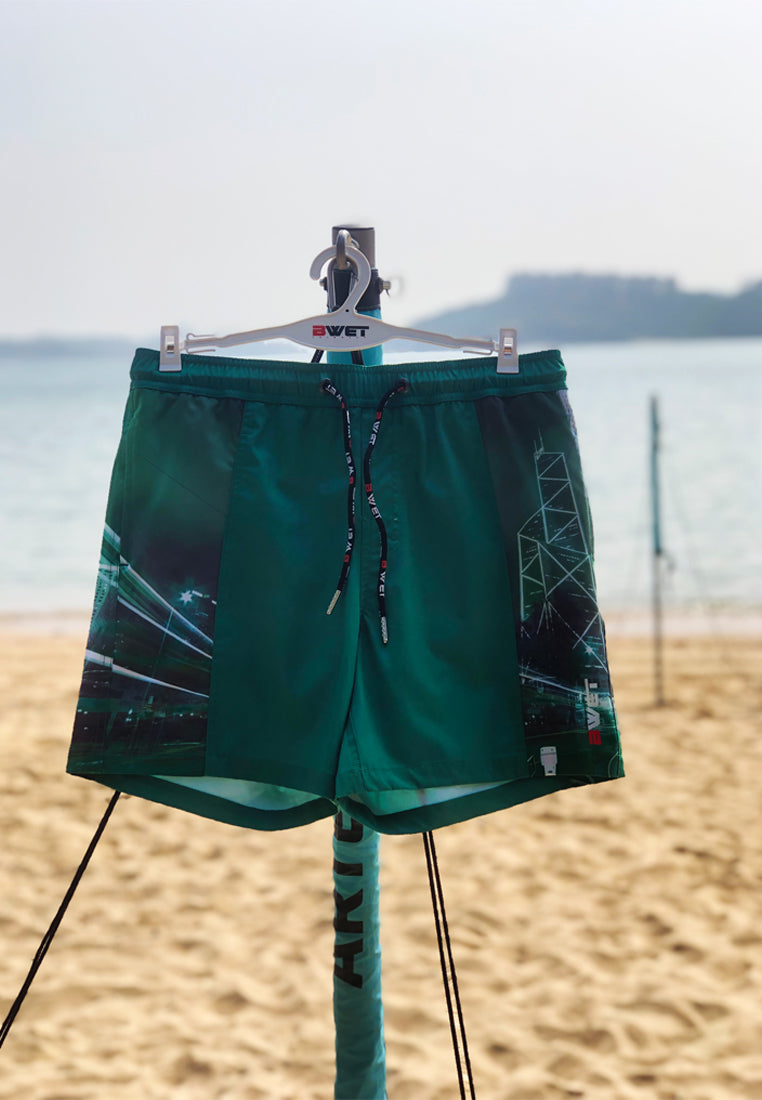 Ride the Wave of Style with Our Eco-Friendly HKG Beach Shorts - Perfect for Your Next Outing!