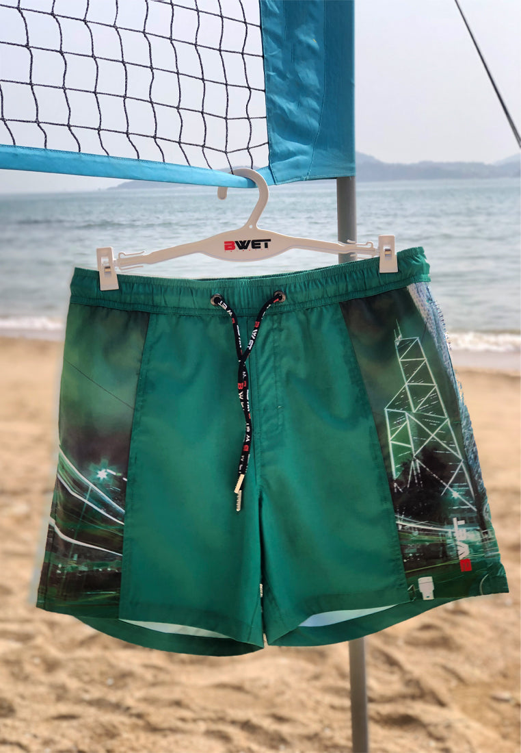 Ride the Wave of Style with Our Eco-Friendly HKG Beach Shorts 