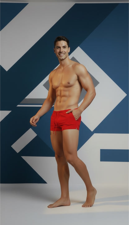 Brighton Beach Trunks - Bold Pack (Black, Navy, Olive, Red)