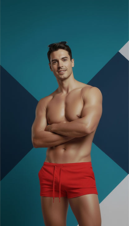 Brighton Beach Trunks - Bold Pack (Black, Navy, Olive, Red)