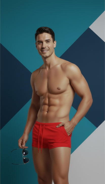 Brighton Beach Trunks - Bold Pack (Black, Navy, Olive, Red)