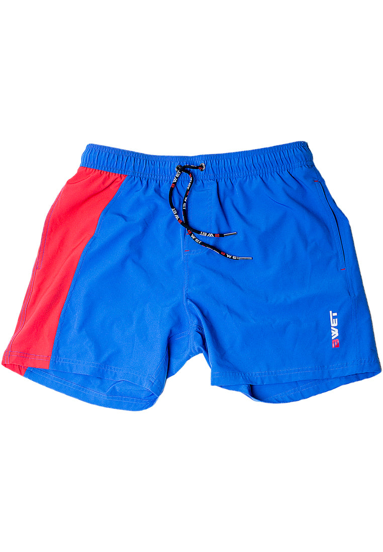 Eco-Friendly Quick dry UV protection Perfect fit Blue Beach Shorts "LALU" Side pockets