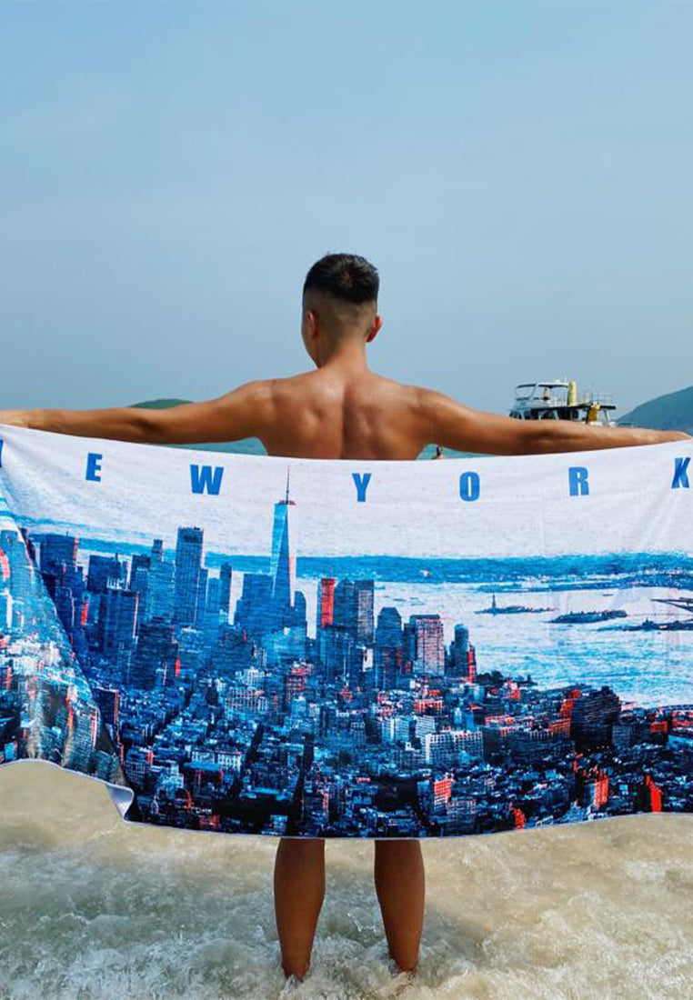 Beach Towel NYC - Stay Sand-Free and Stylish at the Seaside - Enjoy Ultimate Beach Day Luxury!
